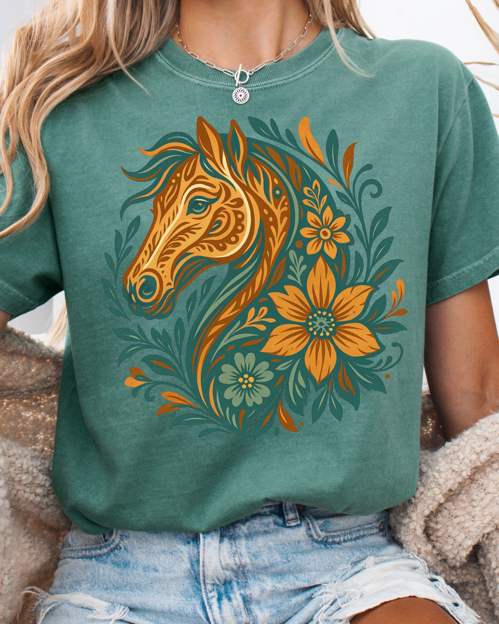 Golden Prairie Mare Tee