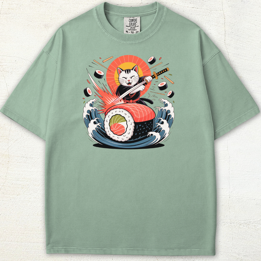 The Great Sushi Slash Tee