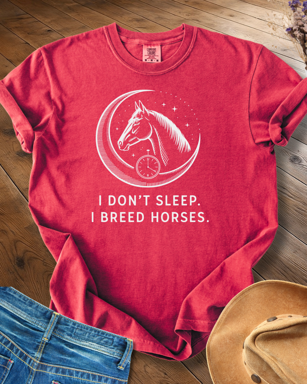 I Don´t Sleep I Breed Horses T-shirt