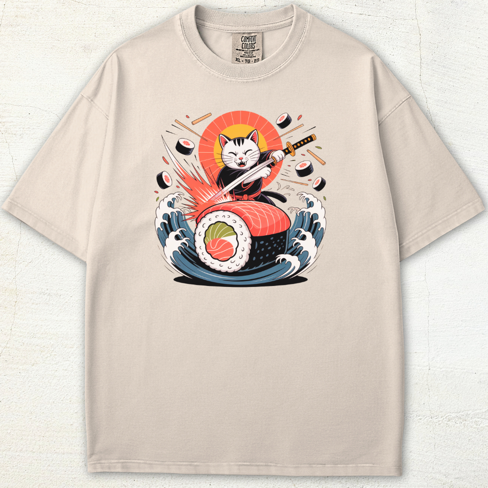 The Great Sushi Slash Tee