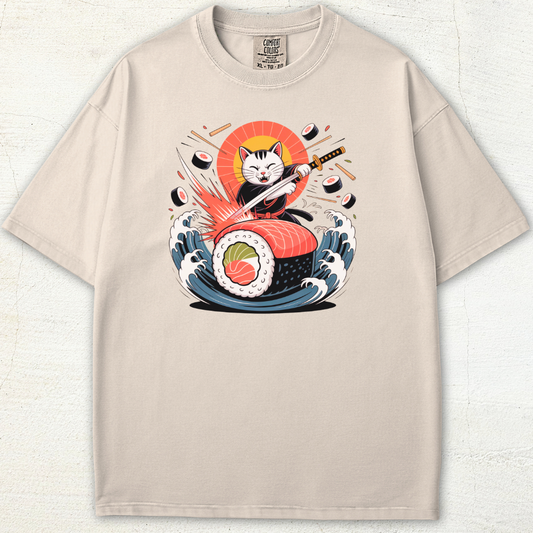 The Great Sushi Slash Tee