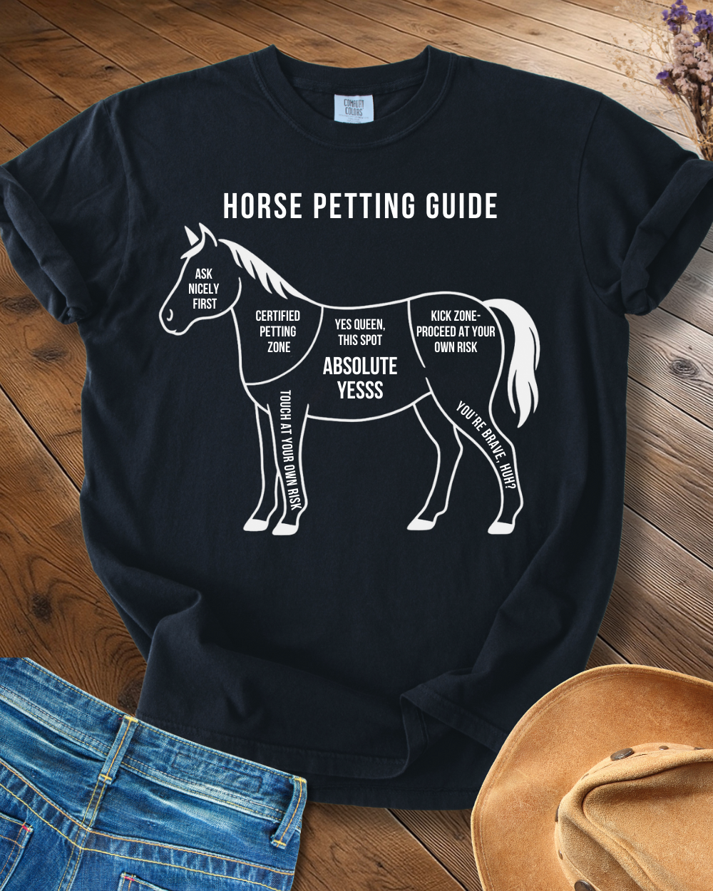 Horse Petting Guide T-shirt