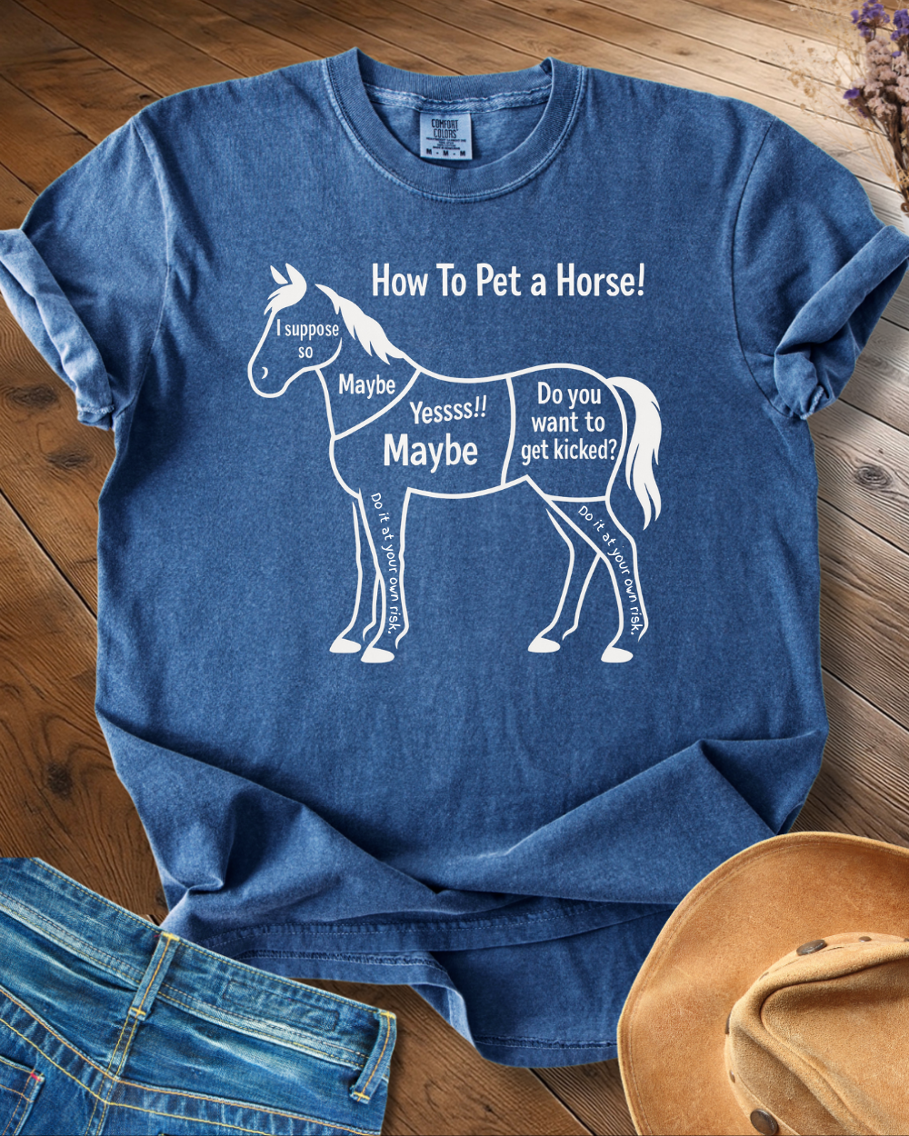 How to Pet a Horse T-shirt