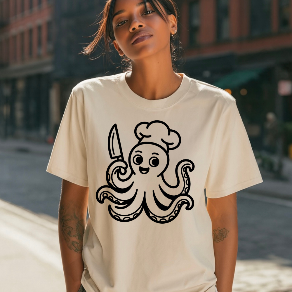 Octopus Chef Tee