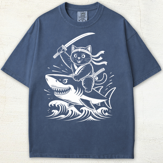 Neko Shark Strike Tee